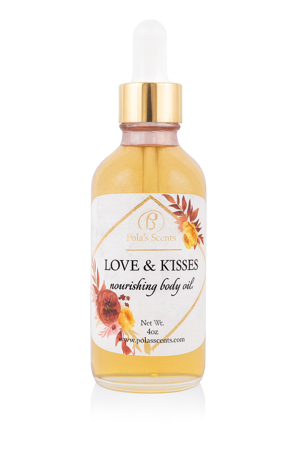 love and kisses nourishing body oil 4oz