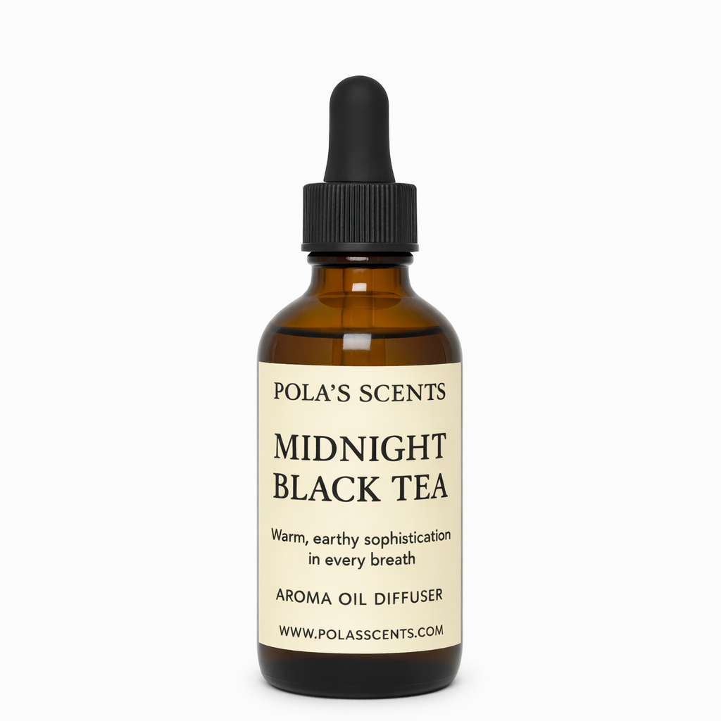 midnight black tea diffuser oil 2oz