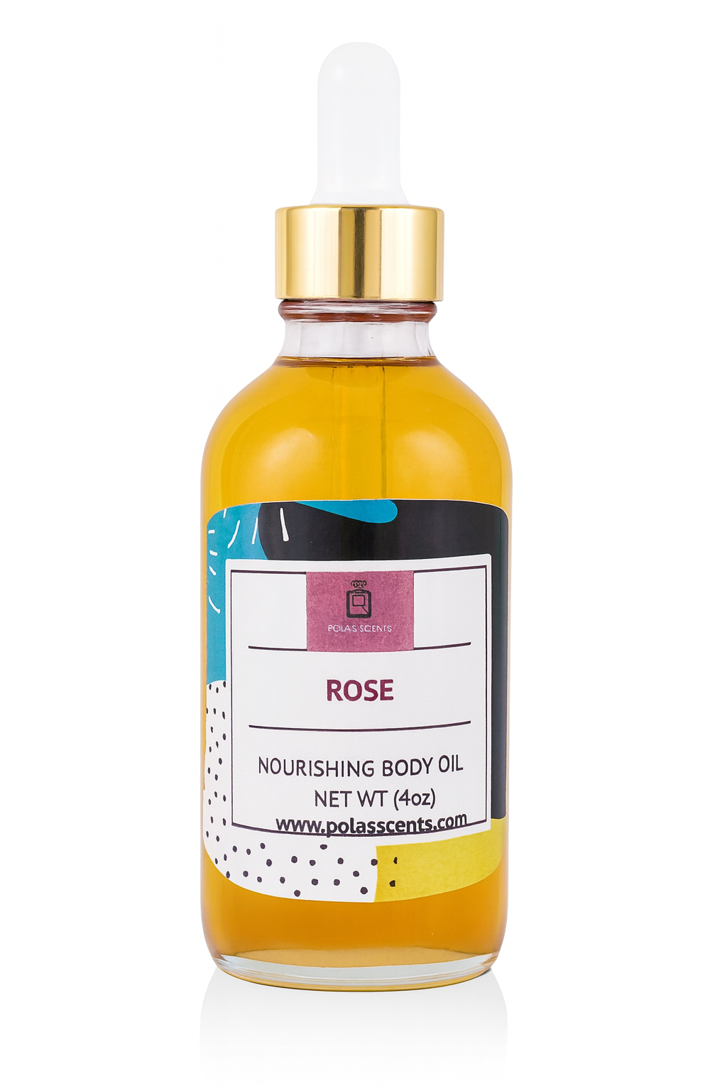 rose nourishing body oil 4oz