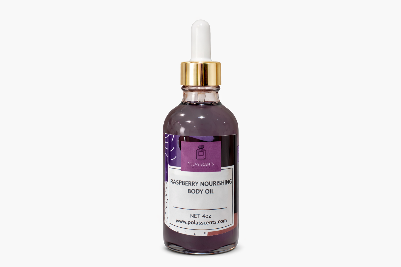 raspberry nourishing body oil 4oz
