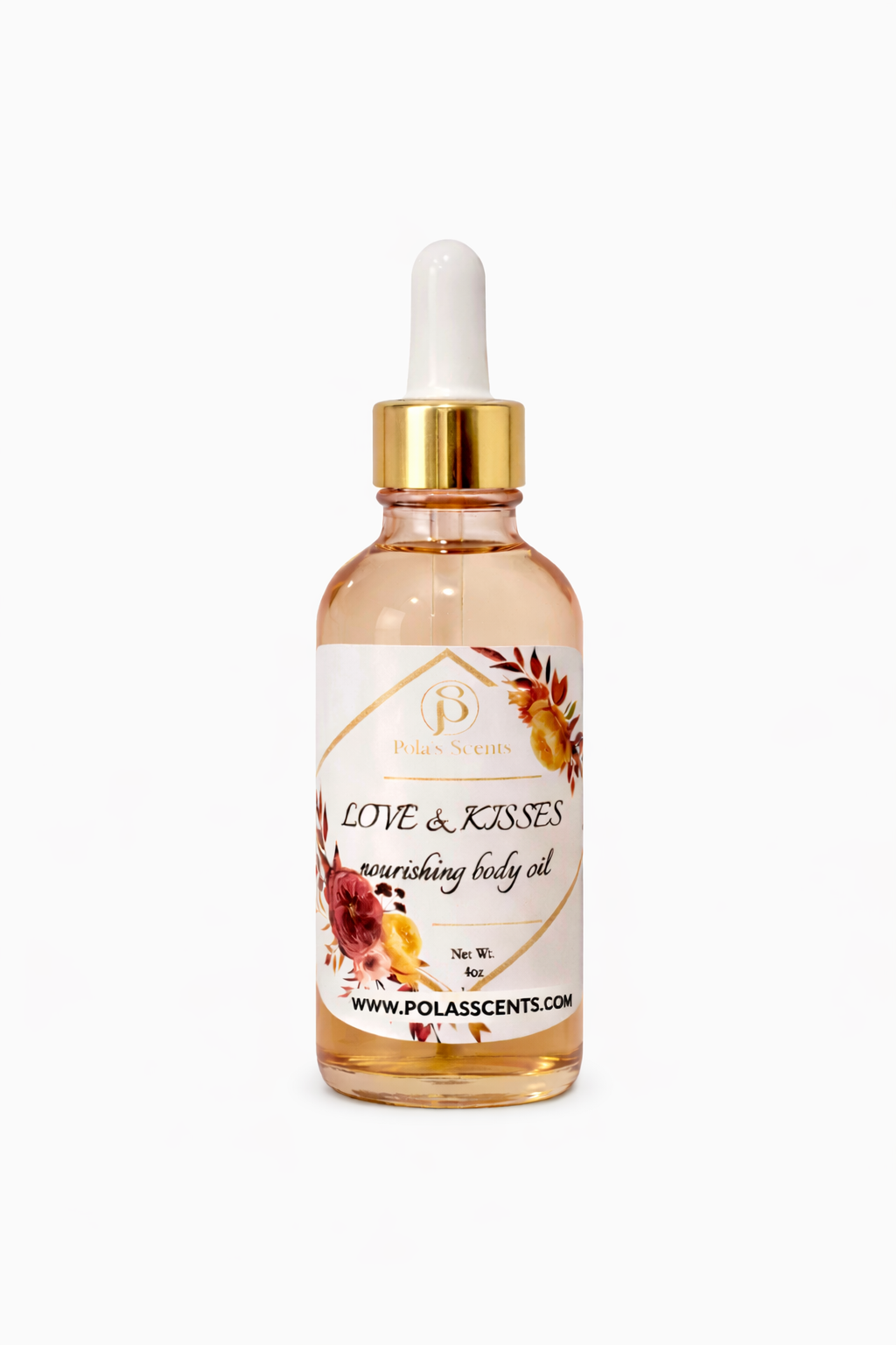 love and kisses nourishing body oil 4oz