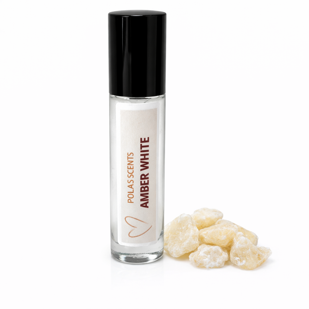 Amber white perfume oil (unisex) 10ml