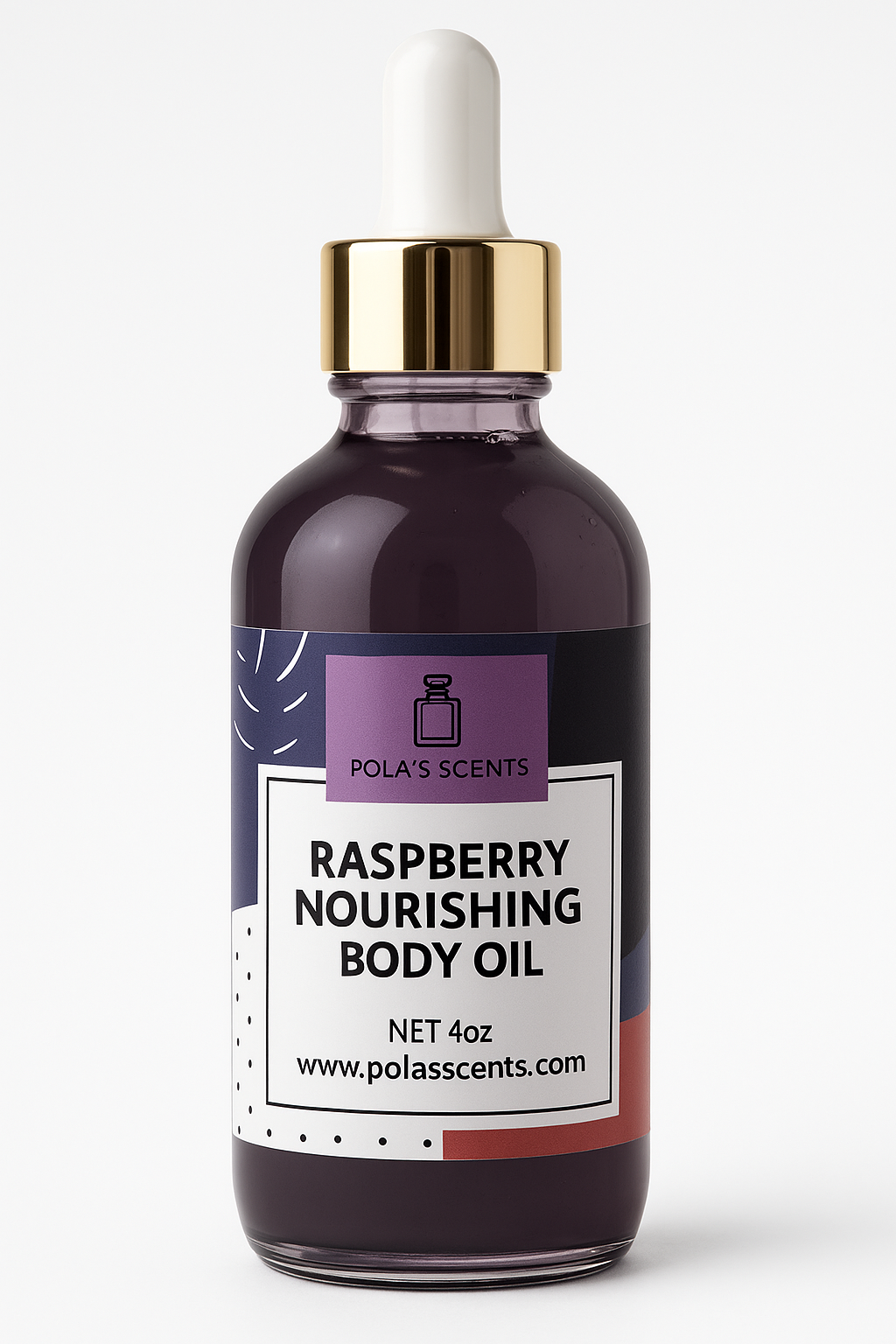 raspberry nourishing body oil 4oz