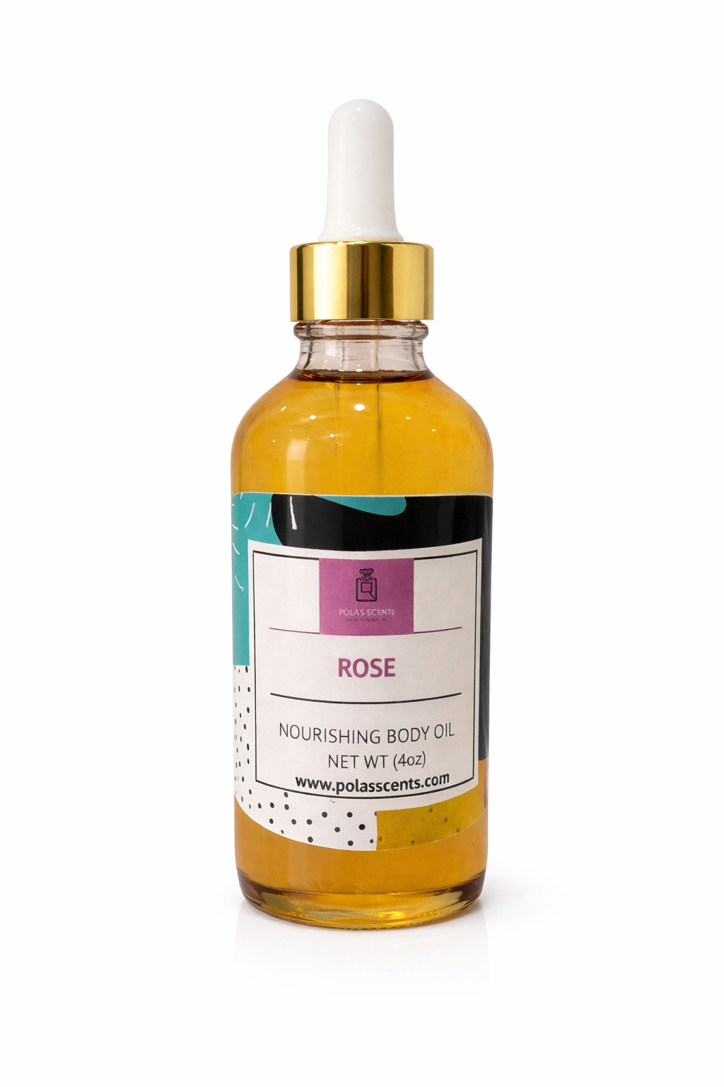 rose nourishing body oil 4oz