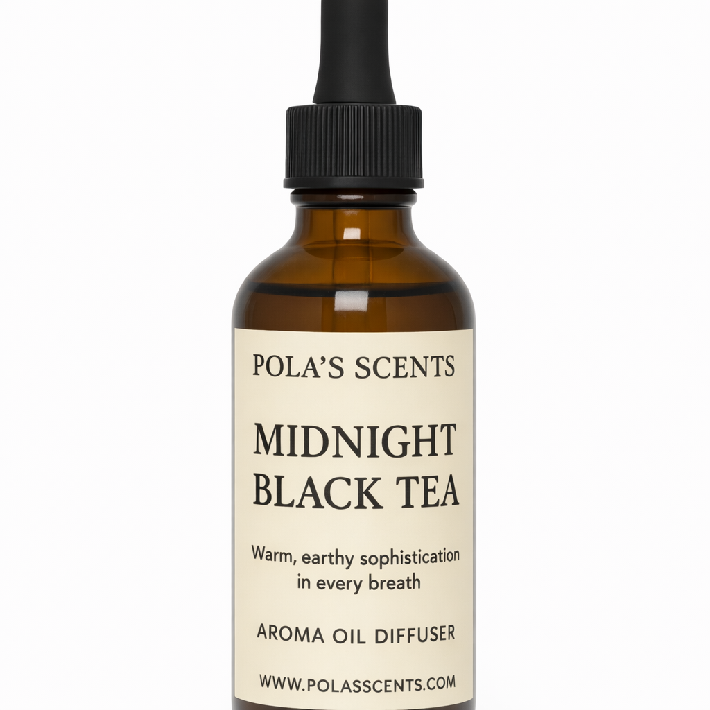midnight black tea diffuser oil 2oz