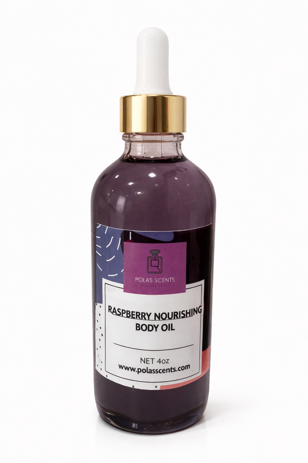 raspberry nourishing body oil 4oz